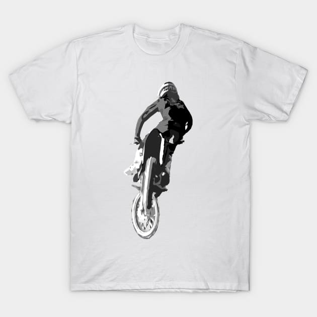 motocross T-Shirt by rickylabellevie